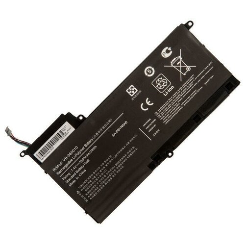 аккумулятор aa pbyn8ab для ноутбука samsung 530u4b 7 4v 6120mah черный Аккумуляторная батарея для ноутбука Samsung, 7.4V 5300mAh, AA-PBYN8AB