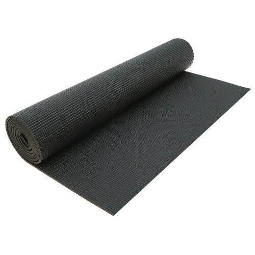 фото Коврик для йоги 173 × 61 × 0,5 см, цвет чёрный mikimarket