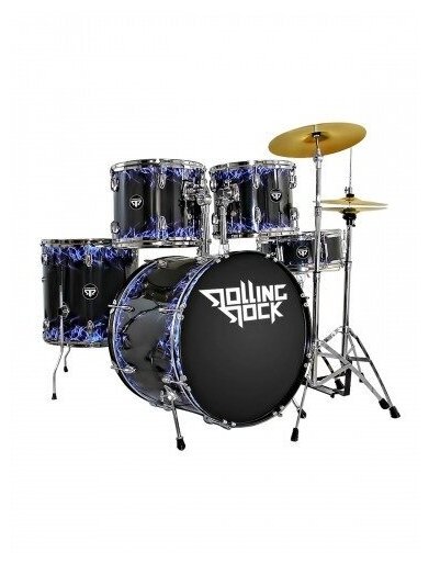 Ударная установка Rolling Rock JR-2222C BK Smoke