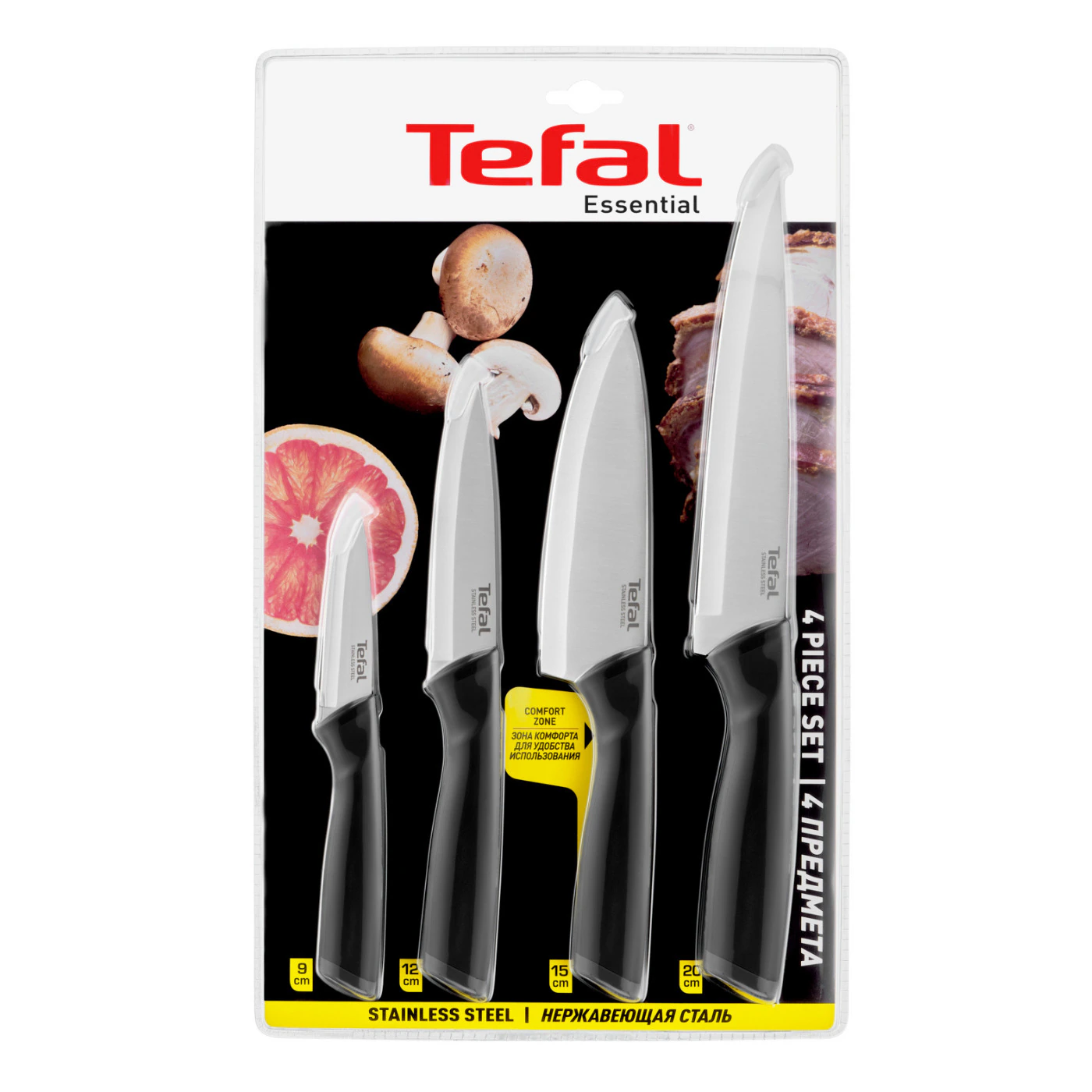 Набор ножей Tefal K2214S75 - фотография № 2