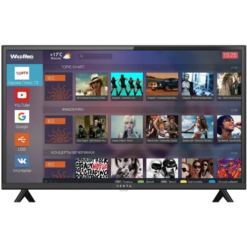 Телевизор LED32 VEKTA LD-32SF4850BS 1633000₽