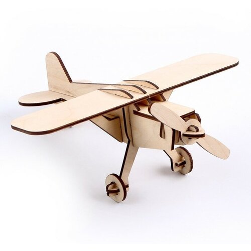 WOODY PUZZLES Конструктор из дерева «Цесна-2»