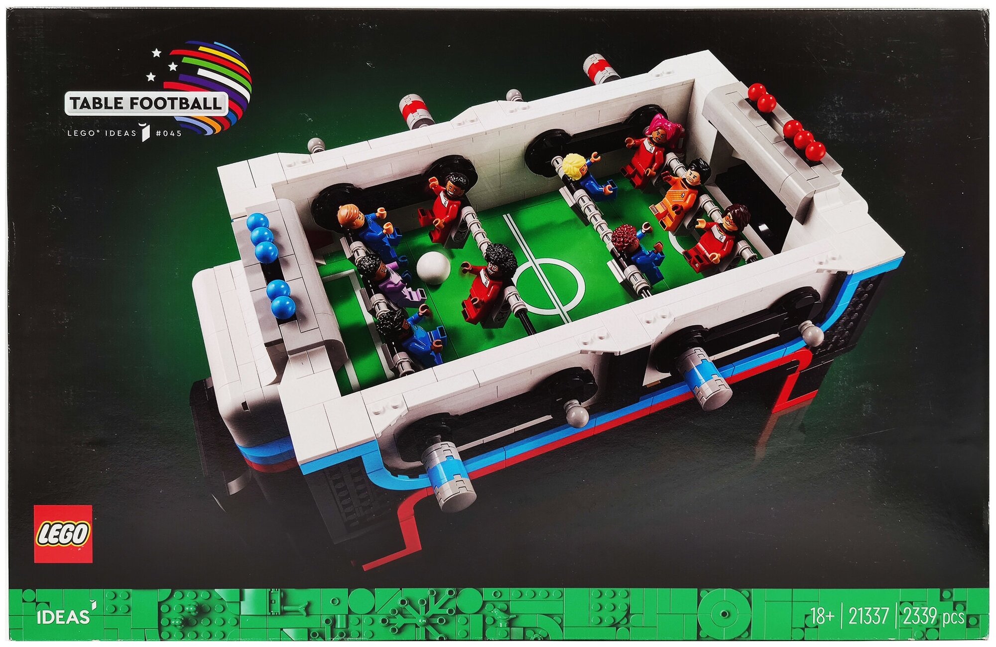 Конструктор LEGO Ideas Настольный футбол Table Football 21337