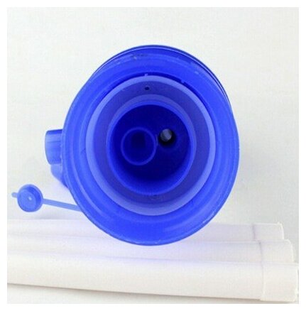 Помпа ручная Drinking Water Pump M HL-03 PU-005 (Синий с белым) - фотография № 5