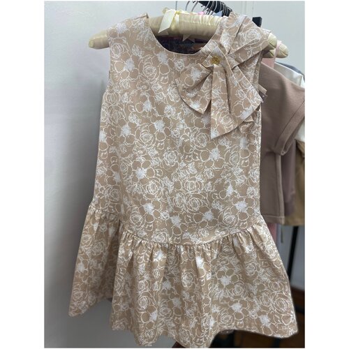 Платье нарядное для девочки Бант 100% хлопок