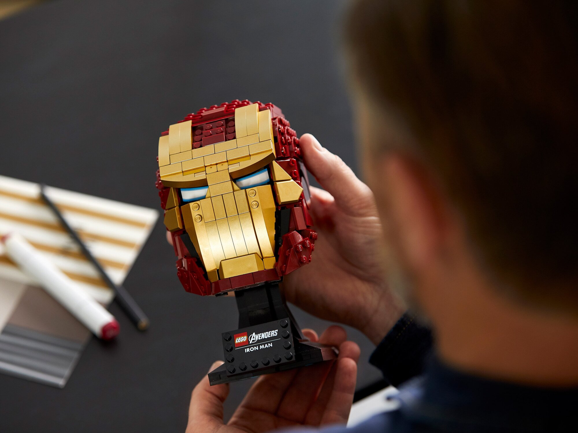 Конструктор LEGO Super Heroes Шлем Железного Человека - фото №17