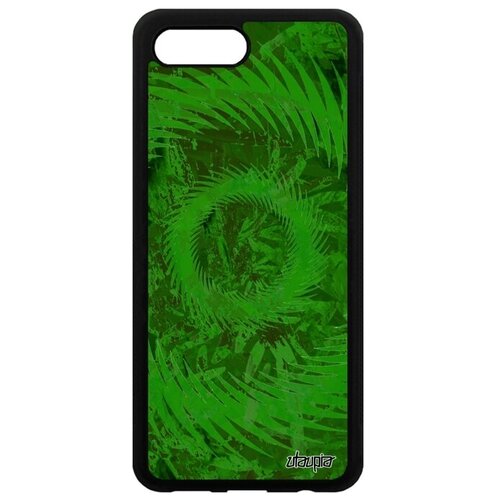 фото Красивый чехол на телефон // honor 10 // "мандала спираль" сфера символ, utaupia, зеленый