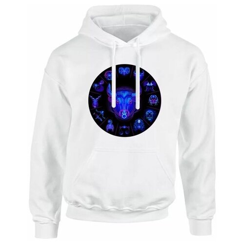 фото Толстовка со знаком зодиака телец №8, 50, xl migom