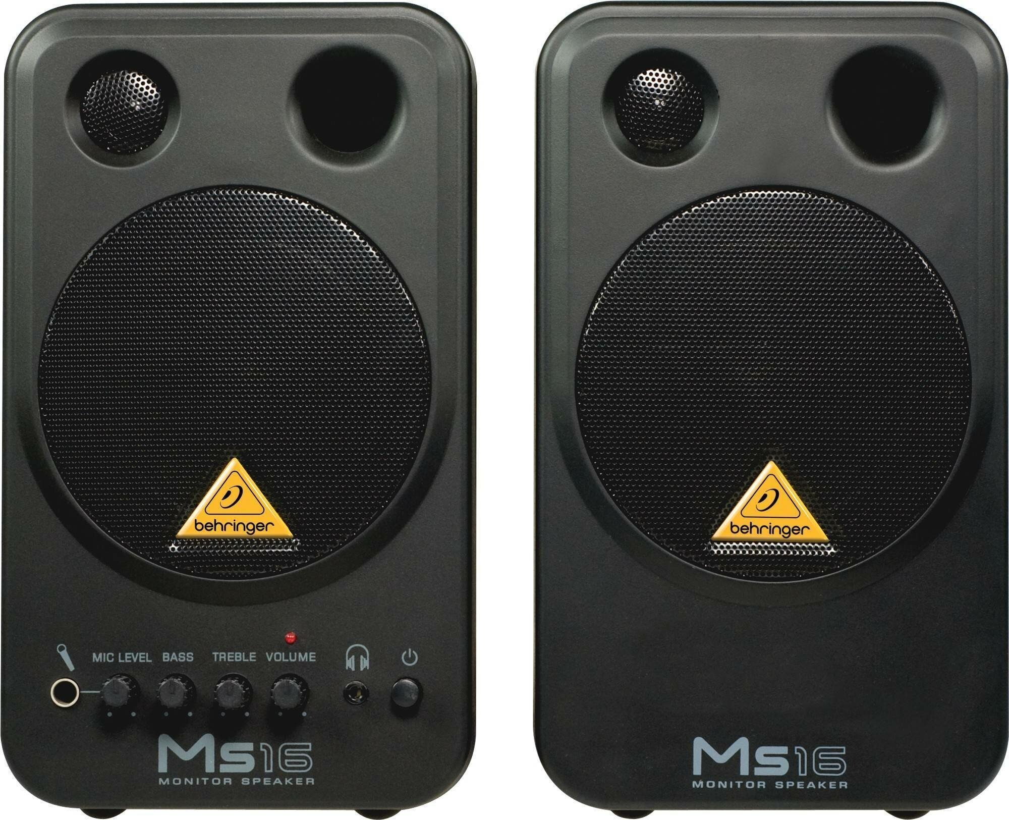 Behringer MS16 Monitor Speakers Активные студийные мониторы