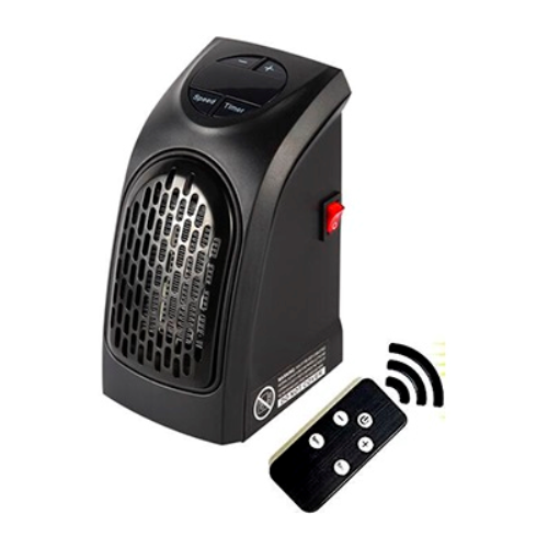 Портативный мини электрообогреватель Handy Heater 400W с пультом TV-299-P (Черный)