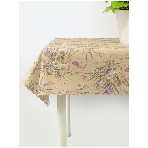 фото Тефлоновая скатерть mori виолетта 180х140