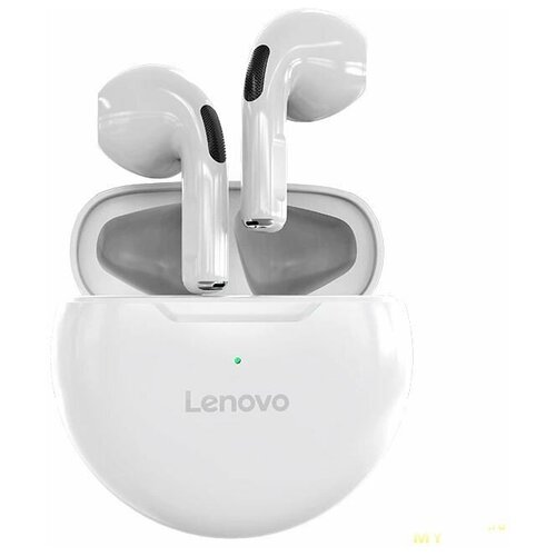 фото Беспроводные наушники lenovo ht38 tws, white