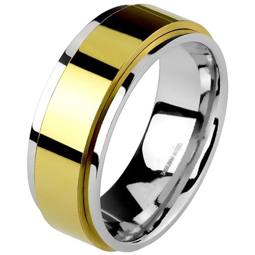 фото Кольцо spikes, нержавеющая сталь, размер 19.5