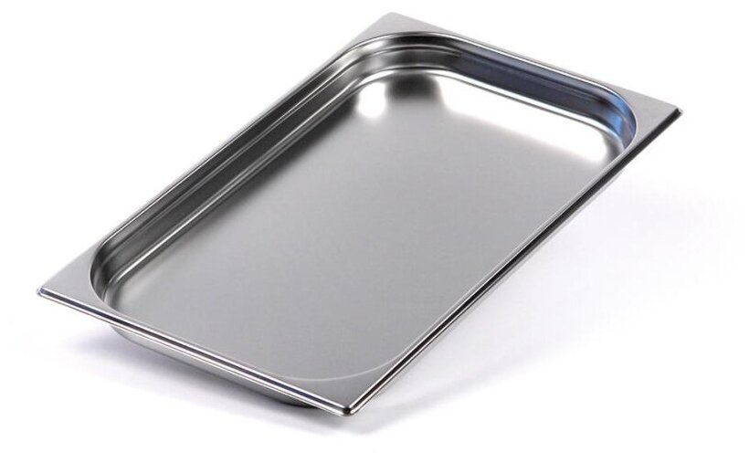 Гастроемкость LUXSTAHL нерж. сталь, GN 1/1, 32,5х4см, (га02)