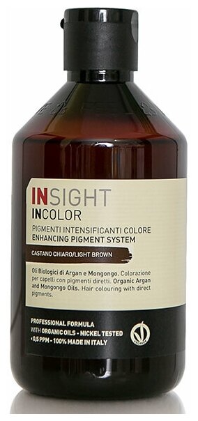 Insight Краситель прямого действия Incolor, light brown, 250 мл