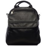 Рюкзак-сумка, AST, черный, искусственная кожа - изображение