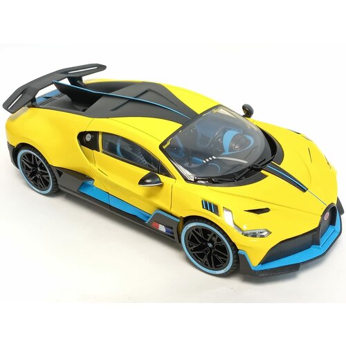 фото Машинка bugatti divo 1:18, металлическая, 25,5 см, свет, звук, с клаксоном msn trading limited