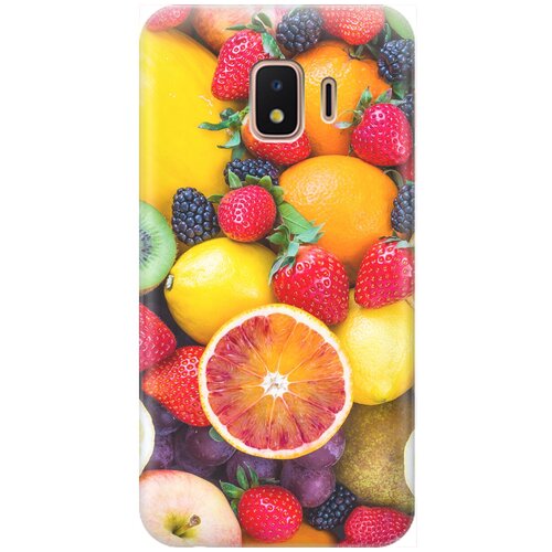 фото Re:pa накладка transparent для samsung galaxy j2 core с принтом "сочные фрукты"