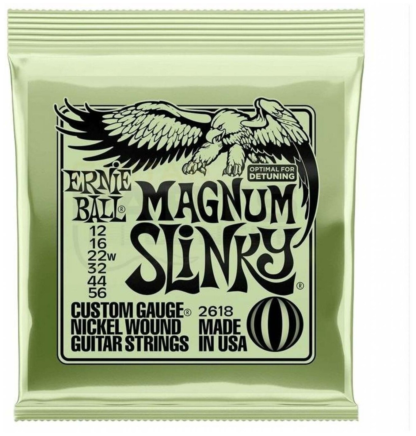 ERNIE BALL 2618 Nickel Wound Slinky Magnum 12-56 Струны для электрогитары