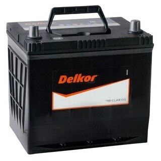 Аккумулятор Delkor 65Ач обратная полярность 75D23L