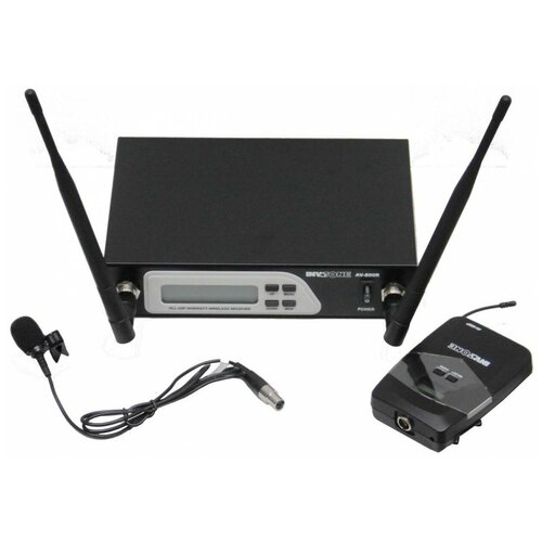 Радиосистема с петличным микрофоном Invotone AV800LV 1947600₽