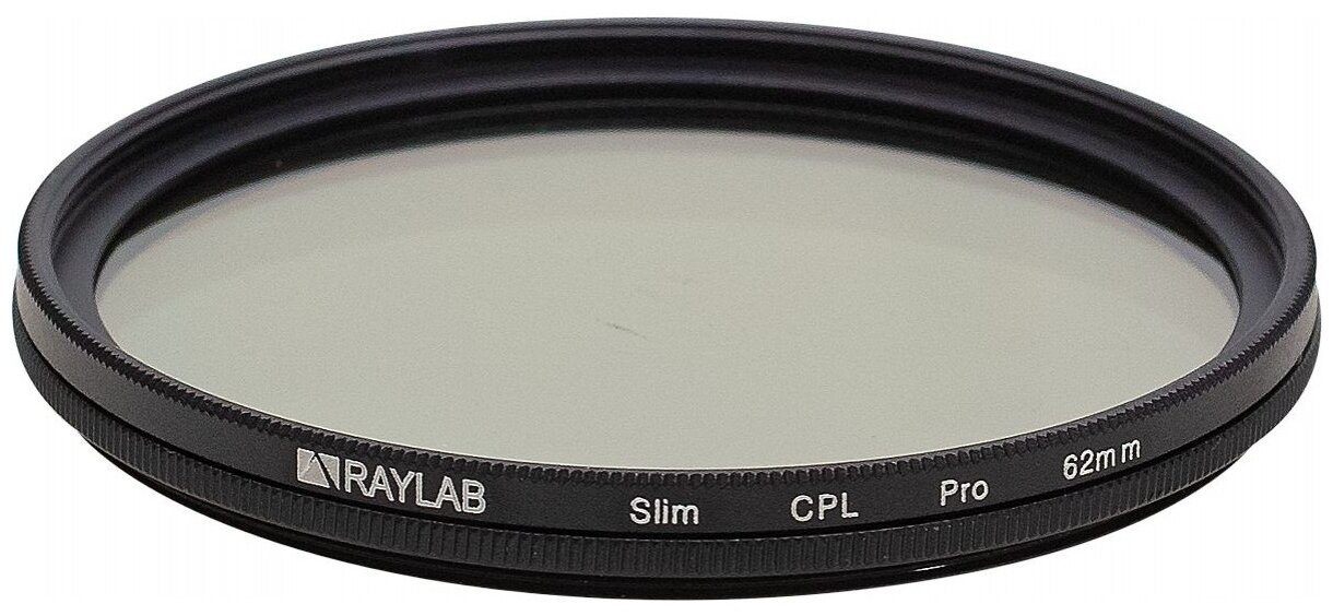 Фильтр поляризационный RayLab CPL Slim Pro 62mm