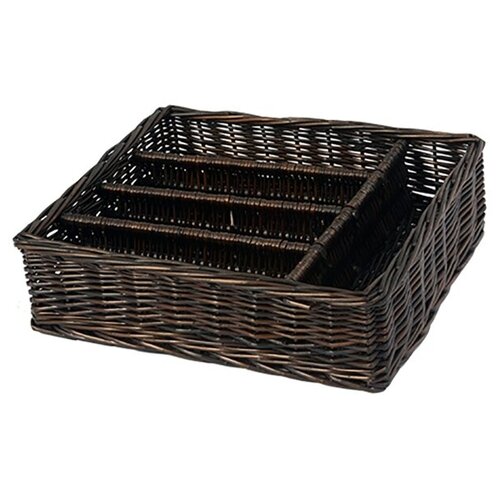 фото Плетеная корзина wasserkraft neime wb-190- l коричневая