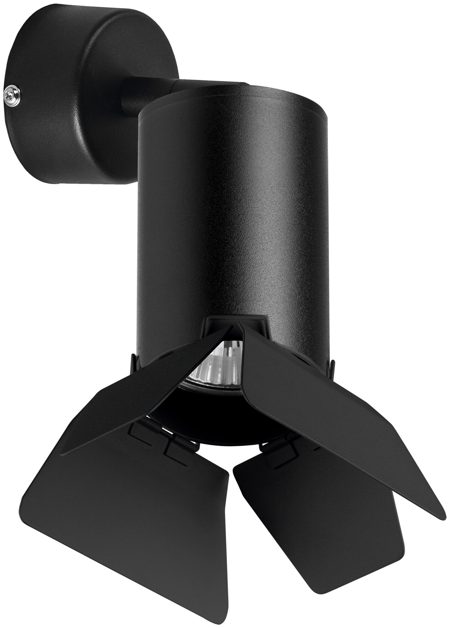 Светильник спот Lightstar Rullo RB437437, GU10, кол-во ламп:1шт, Черный