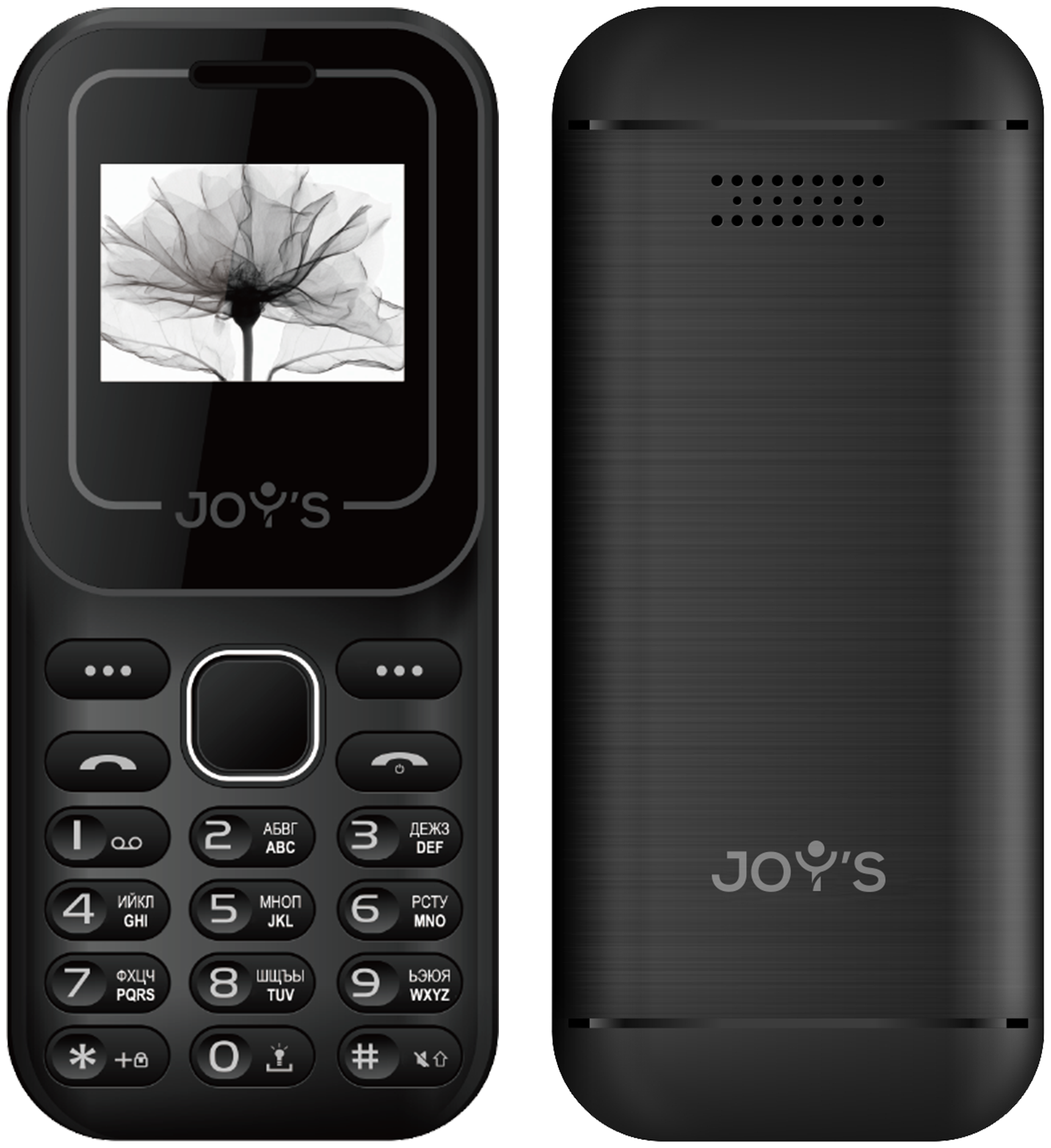 Мобильный телефон Joys S19 JOY-S19-BK 2SIM black