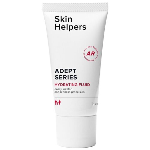 Skin Helpers ADEPT Увлажняющий флюид для чувствительной и особенной кожи, 15 мл skin helpers adept увлажняющий флюид для чувствительной и особенной кожи 15 мл