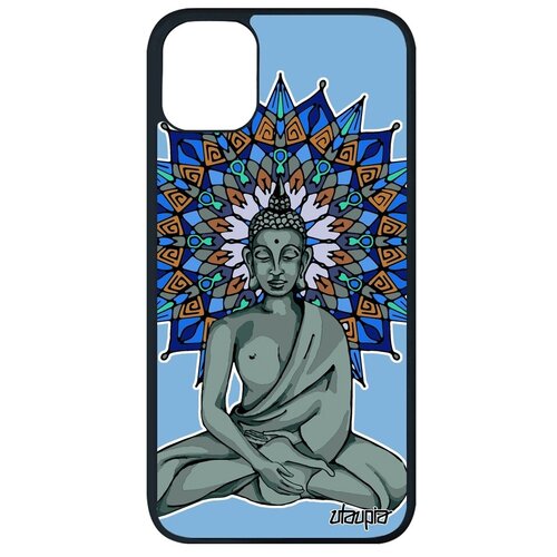 фото Защитный чехол на смартфон // apple iphone 11 pro max // "будда" индия тайланд, utaupia, голубой