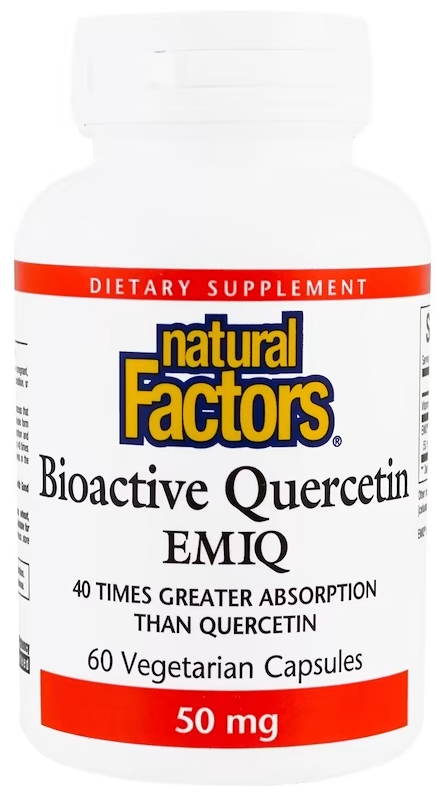 Капсулы Natural Factors Bioactive Quercetin EMIQ