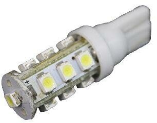 Лампа светодиодная Т10 (W5W)12V 13SMD диодов SKYWAY min20 (ST10-13SMD-3528 W)