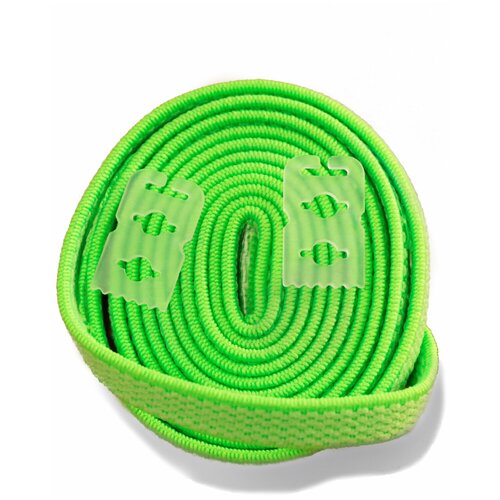 фото Эластичные шнурки easych флуоресцентно зеленые