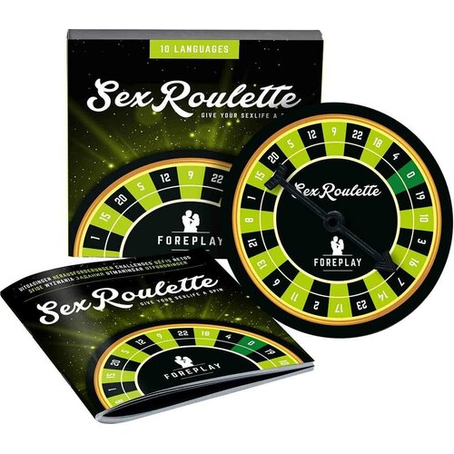 Настольная игра-рулетка Sex Roulette Foreplay (Цвет: разноцветный)