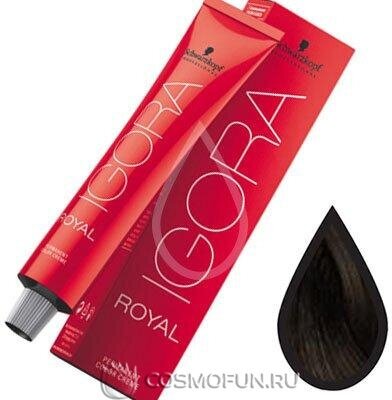 Igora Royal 6-12 Темный русый сандрэ пепельный