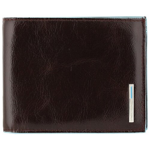 фото Кошелек мужской piquadro blue square коричневый, кожа натуральная (pu1240b2/mo)