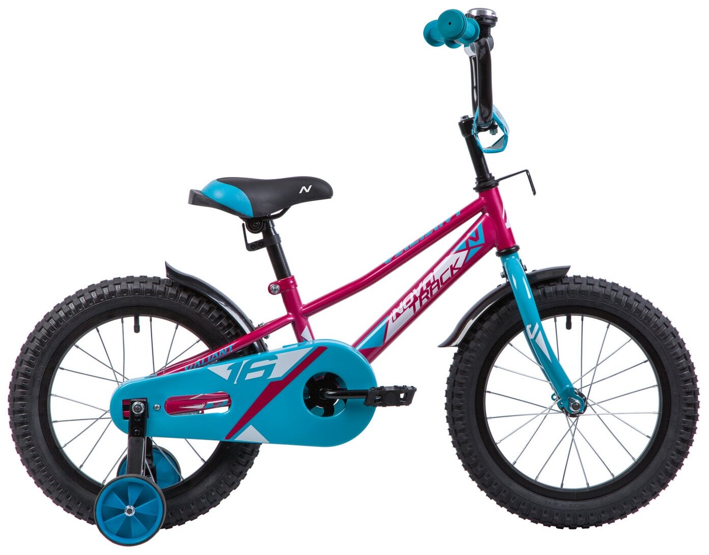 Детский велосипед Novatrack Valiant 16, год 2019, цвет Красный