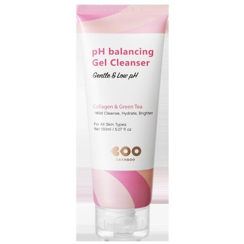 Dearboo Гель для умывания с морским коллагеном - PH-balancing gel cleanser, 150мл