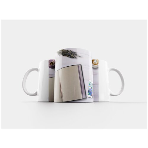 фото Кружка "дневник, мобильный, таблица" 320 мл lotsprints