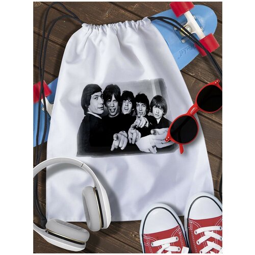 Мешок для сменной обуви Rolling Stones - 13 футболка dreamshirts мик джаггер женская белая xs