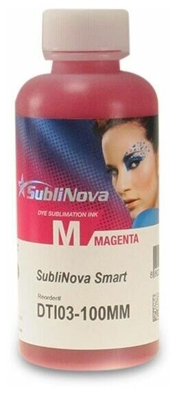 Чернила InkTec Epson SubliNova Smart сублимационные Magenta 100ml