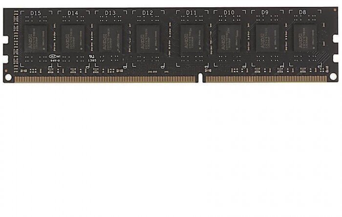 Модуль памяти AMD Radeon 8GB AMD Radeon™ DDR3 1333 DIMM R3 Value Series Black R338G1339U2S-U Non-ECC, CL9, 1.5V, RTL (182743)