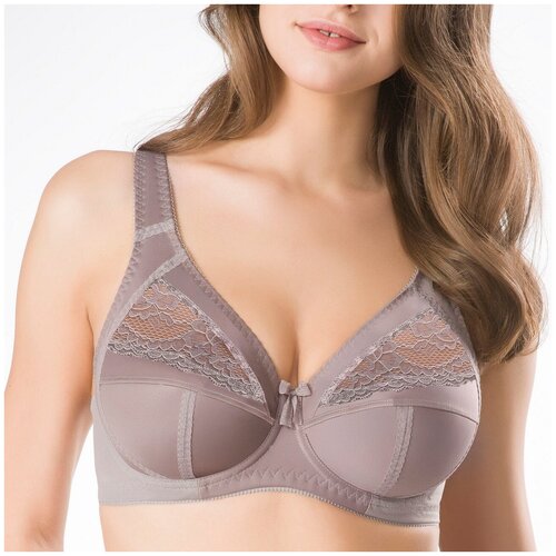 фото Бюстгальтер на косточках цвет кремовый 100d honey lingerie