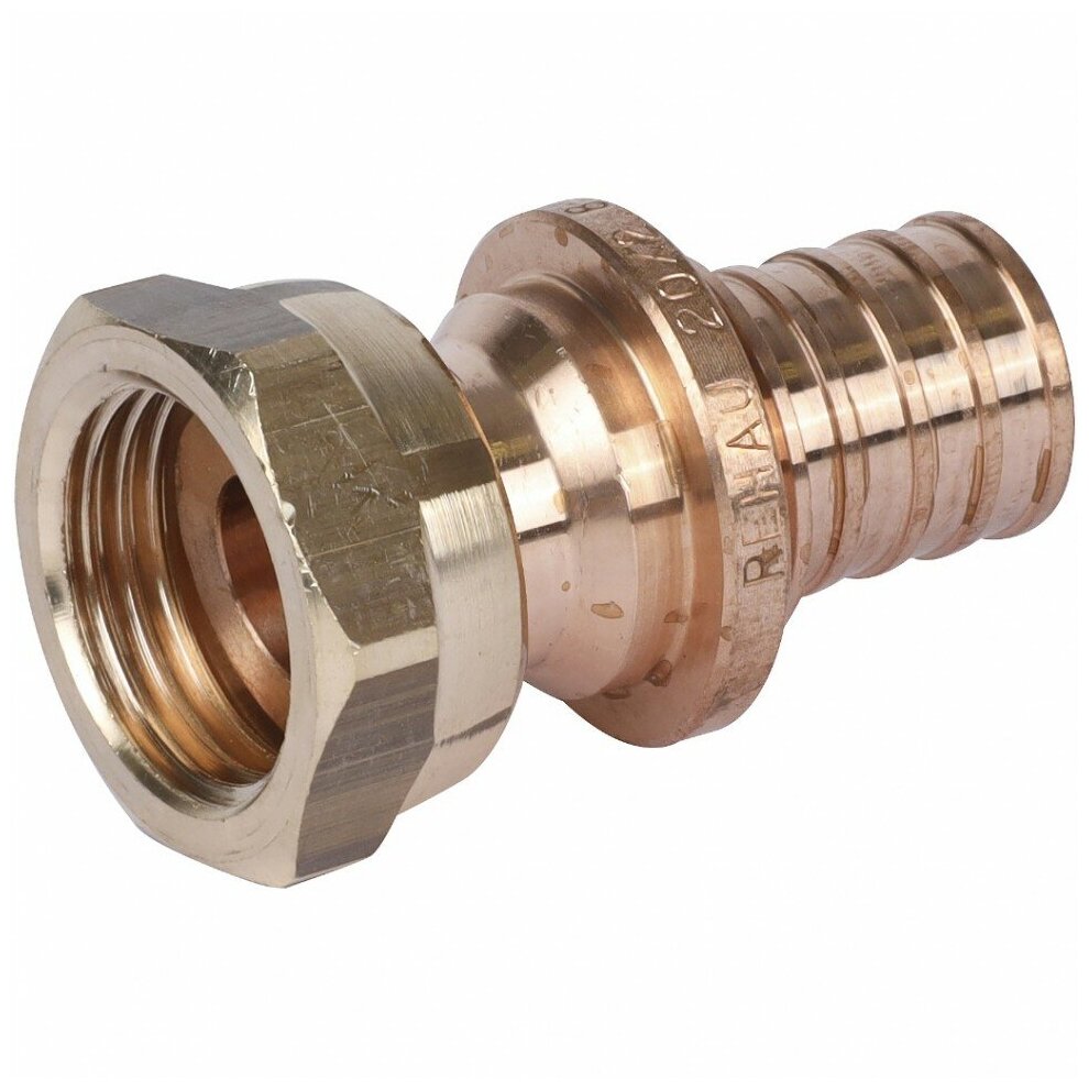 переходник с накидной гайкой 20-g 1/2 rehau rautitan - фото №18