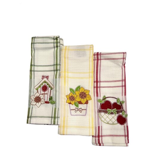 фото Набор полотенец для кухни 3 шт. сирия, dis.1/21 vingi