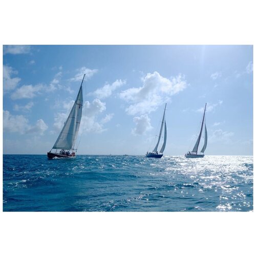 Интерьерная картина-обогреватель WarmART Парусная регата 60х100 см 600000₽