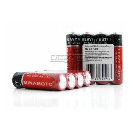Батарейка Minamoto R06 (АА) 1-050 (1 шт) (УТ000040172)
