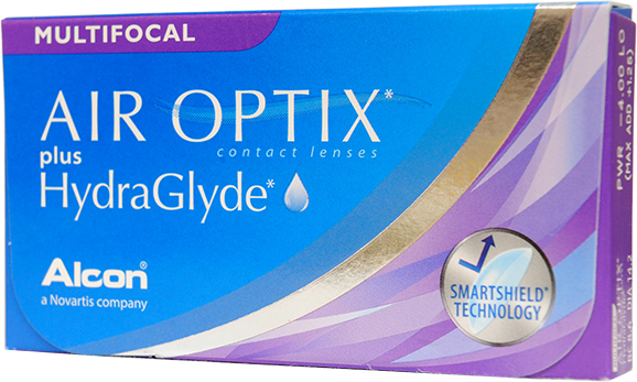 Air Optix plus HydraGlyde Multifocal (-6.50/Low/8.6)