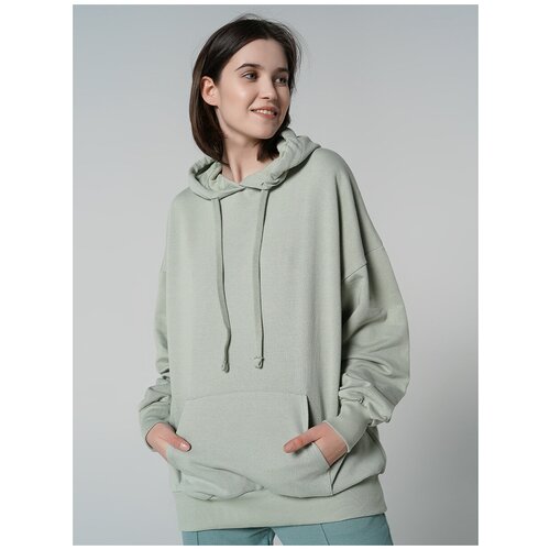 фото Толстовка с капюшоном твое 80222 размер l, светло-зеленый, women